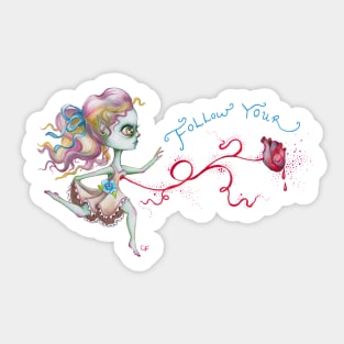 Follow your Heart Sticker